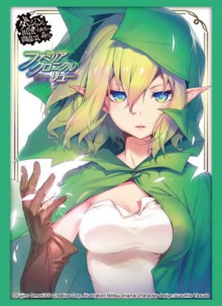 Bushiroad Sleeve Collection High Grade Vol. 5151 GA Bunko "Is It Wrong to Try to Pick Up Girls in a Dungeon? Familia Chronicle" Ryuu [Bushiroad] [Card Supplies]