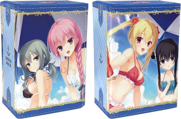 Synthetic Leather Deck Case W RIDDLE JOKER "Group Illustration" Summer Ver. [Broccoli][Card Supplies]