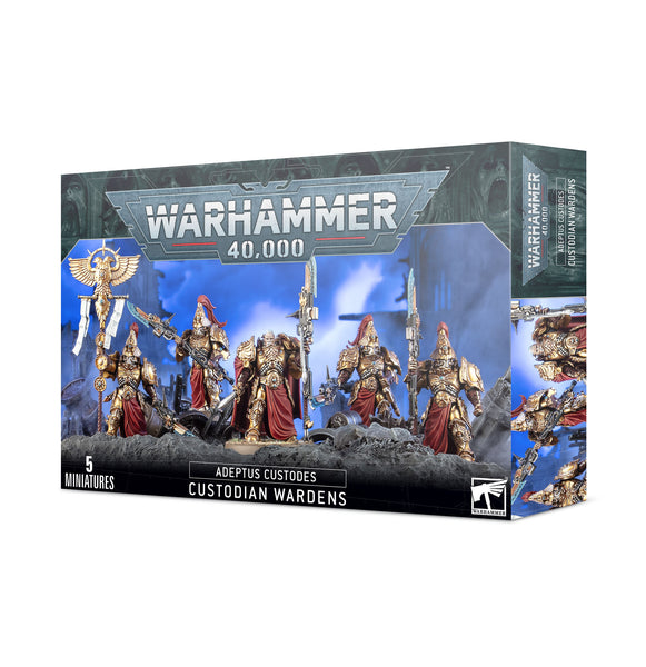 ADEPTUS CUSTODES: CUSTODIAN WARDENS アデプトゥス・カストーデス:カストーディアン・ワーデン [ゲームズワークショップ][ミニチュアゲーム]