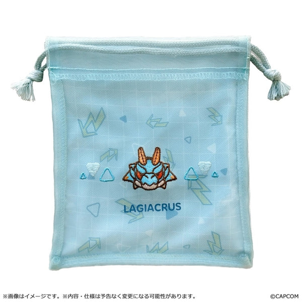 モンスターハンター モンでふぉ メッシュ巾着ポーチ ラギアクルス [カプコン(玩具)][GOODS]