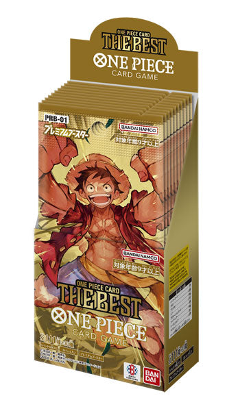 ONE PIECE カードゲーム プレミアムブースター  ONE PIECE CARD THE BEST【PRB-01】 1BOX10PAC入り [バンダイ カード事業部][TCG]