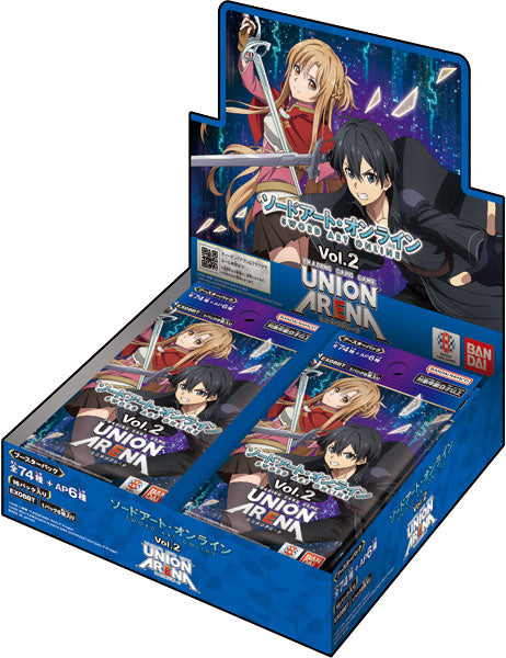 UNION ARENA ブースターパック ソードアート・オンラインVol.2  1BOX16PAC入り [バンダイカード事業部][TCG]