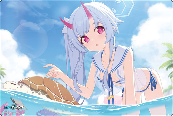 Bushiroad Rubber Mat Collection V2 Vol.1495 Blue Archive "Chise (Swimsuit)" Memorial Lobby Illustration ver. [Bushiroad][Card Supplies]