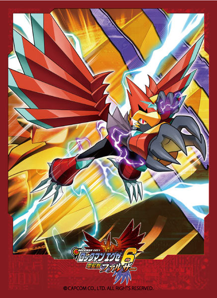 ブロッコリーキャラクタースリーブ ロックマン エグゼ6「電脳獣ファルザー」リバイバル [ブロッコリー][カードサプライ]