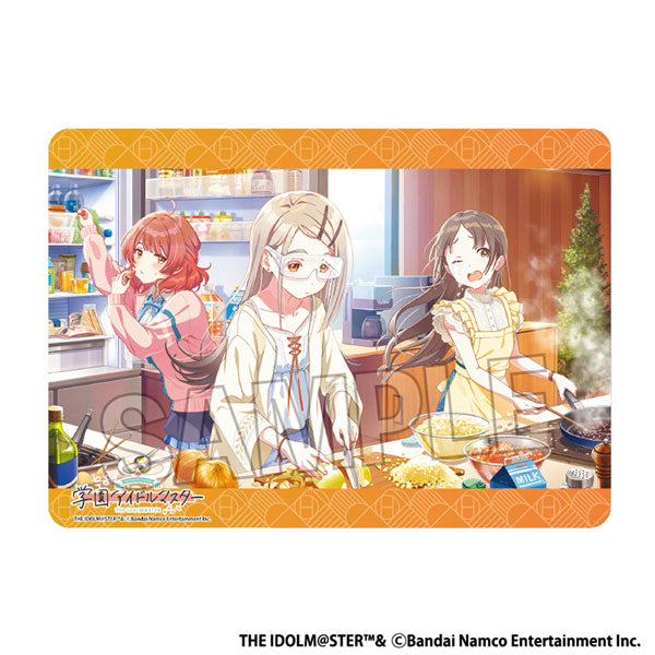 学園アイドルマスター イラストプレイマットNT わたしたち、やればできる [PROOF][カードサプライ]