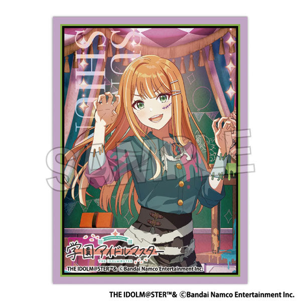 学園アイドルマスター イラストスリーブMAT  Tame-Lie-One-Step '24ハロウィン 紫雲清夏 [PROOF][カードサプライ]