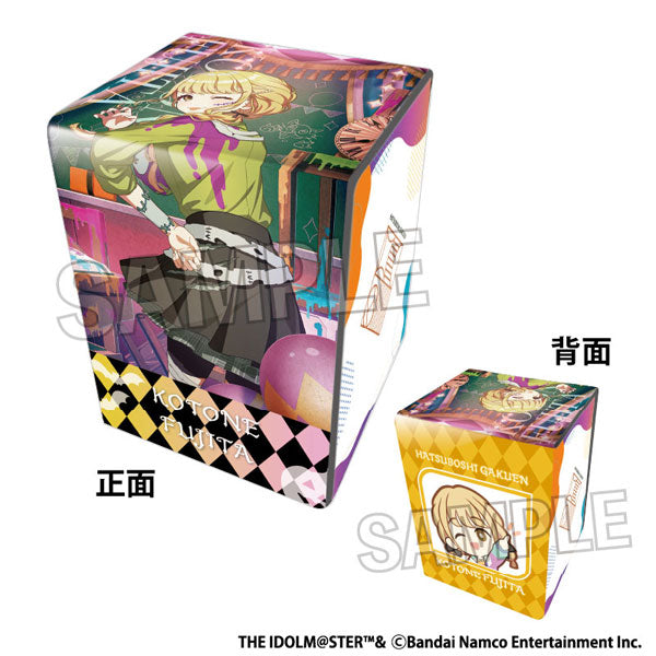 Gakuen Idolmaster Illustrated Synthetic Leather Deck Case NT Sekaiichi Kawaii Watashi '24 Halloween Kotone Fujita [PROOF][Card Supplies]