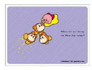 カービィ play with ワドルディ キャラクタースリーブ ワープスターにのって(4にん) (EN-1501) [エンスカイ][カードサプライ]
