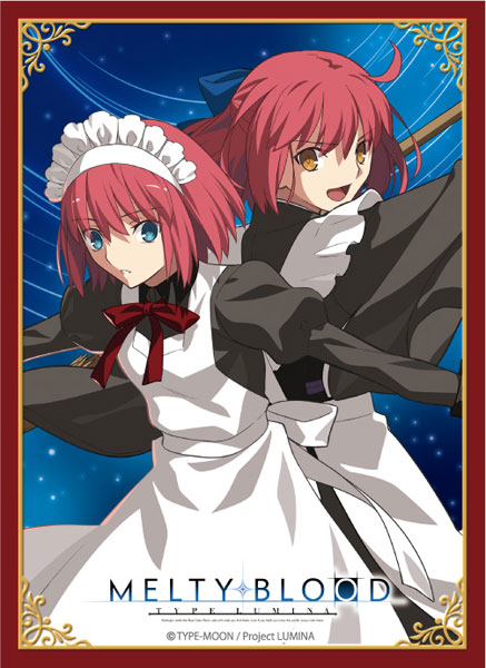 ブロッコリーキャラクタースリーブ  MELTY BLOOD: TYPE LUMINA「翡翠&琥珀」 [ブロッコリー][カードサプライ]