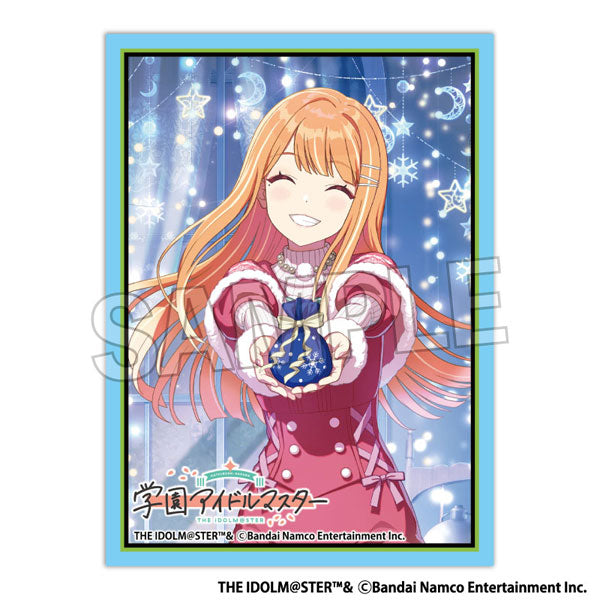 学園アイドルマスター イラストスリーブMAT Tame-Lie-One-Step '24クリスマス 紫雲清夏 [PROOF][カードサプライ]