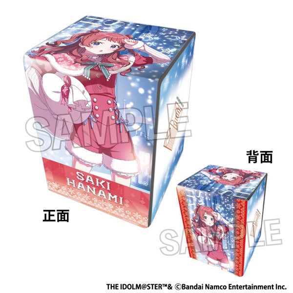 The Idolmaster Gakuen Illustration Leatherette Deck Case NT Fighting My Way '24 Christmas Saki Hanakaze [PROOF][Card Supplies]