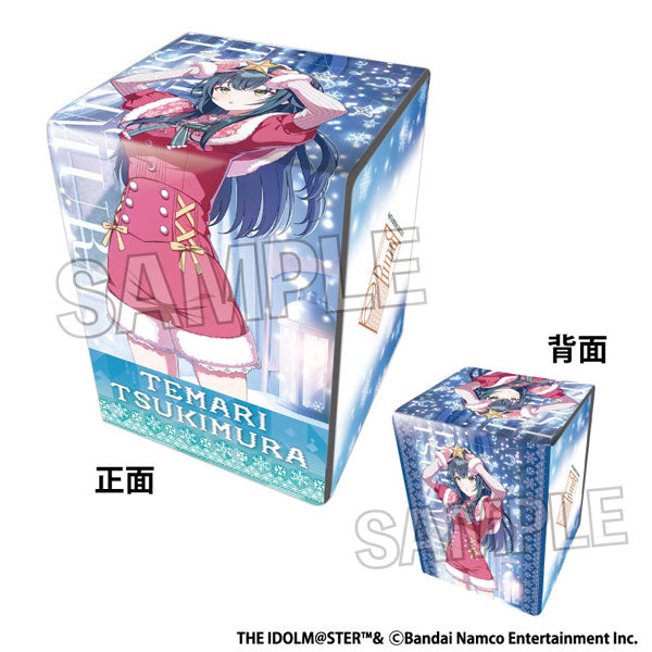 Gakuen Idolmaster Illustrated Synthetic Leather Deck Case NT Luna say maybe '24 Christmas Tsumugi Tsukimura [PROOF] [Card Supplies]