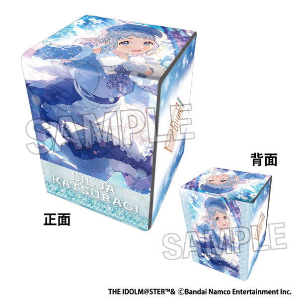 Gakuen Idolmaster Illustrated Synthetic Leather Deck Case NT White Night! White Wish! Rirya Katagiri [PROOF] [Card Supplies]