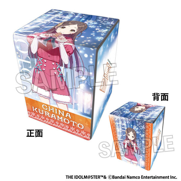 Gakuen Idolmaster Illustrated Synthetic Leather Deck Case NT Wonder Scale '24 Christmas Chika Kuramoto [PROOF][Card Supplies]