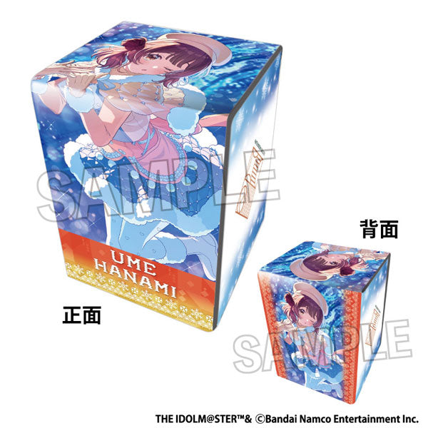 Gakuen Idolmaster Illustration Leather Deck Case NT White Night! White Wish! Yume Hanami [PROOF][Card Supplies]