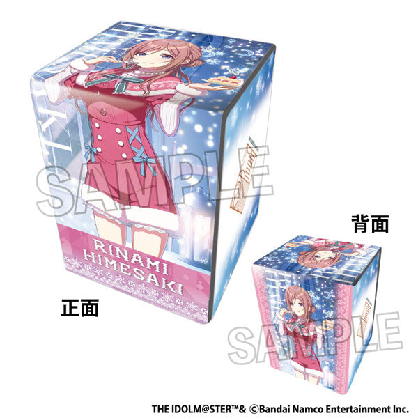 Gakuen Idolmaster Illustration Leather Deck Case NT Clumsy Trick '24 Christmas Rinami Himozaki [PROOF][Card Supplies]