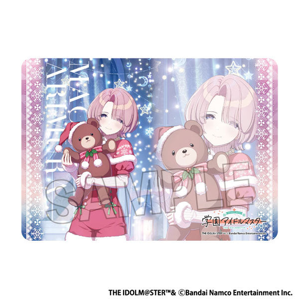 Gakuen Idolmaster Illustration Playmat NT Fluorite '24 Christmas Mao Arimura [PROOF] [Card Supplies]