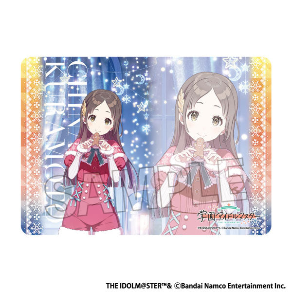 Gakuen IDOLM@STER Illustration Playmat NT Wonder Scale '24 Christmas Chinna Kuramoto [PROOF] [Card Supplies]