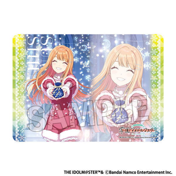 Gakuen IDOLM@STER Illustration Playmat NT Tame-Lie-One-Step '24 Christmas Seika Shiun [PROOF][Card Supplies]