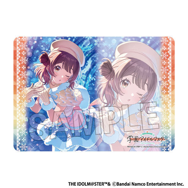 Gakuen Idolmaster Illustration Playmat NT White Night! White Wish! Yume Hanami [PROOF][Card Supplies]