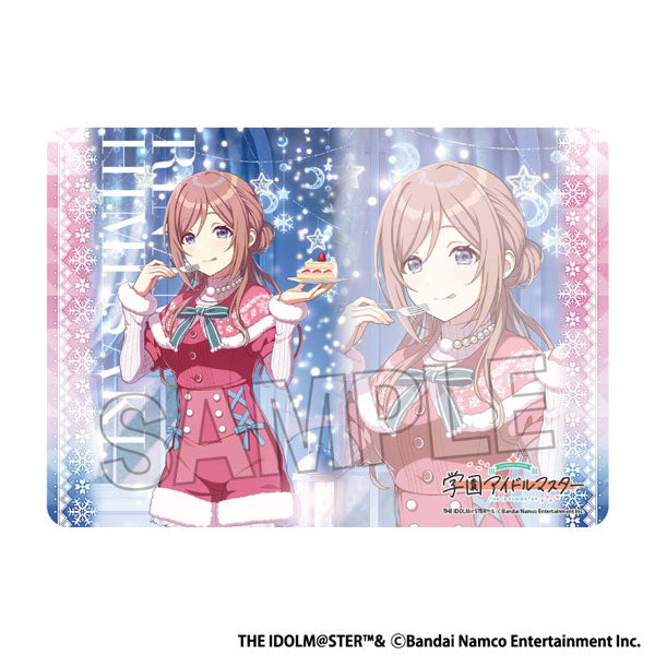 Gakuen Idolmaster Illustration Playmat NT clumsy trick '24 Christmas Himezaki Rina [PROOF] [Card Supplies]