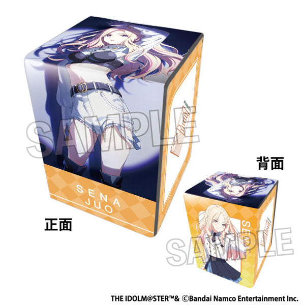 Gakuen Idolmaster Illustration Leather Deck Case NT Ichibanboshi Jioh Seina [PROOF][Card Supplies]