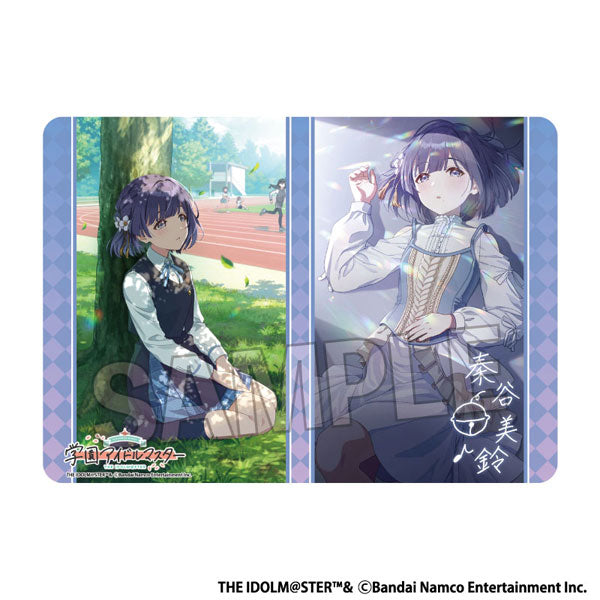 Gakuen Idolmaster Illustration Playmat NT - Slowly, One Step at a Time: Misuzu Hatanoya [PROOF] [Card Supplies]