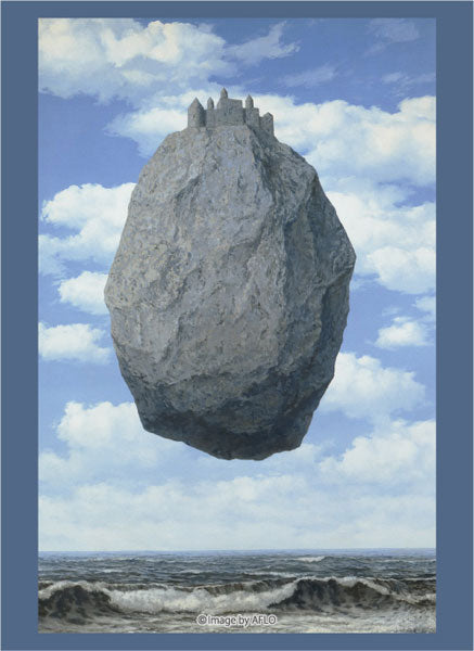 ブロッコリーハイブリッドスリーブ ルネ・マグリット「ピレネーの城」 [ブロッコリー][カードサプライ]