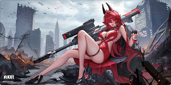 Bushiroad Rubber Mat Collection V2 Vol.1867 Goddess of Victory: NIKKE "Nonsense Red" [Bushiroad][Card Supplies]
