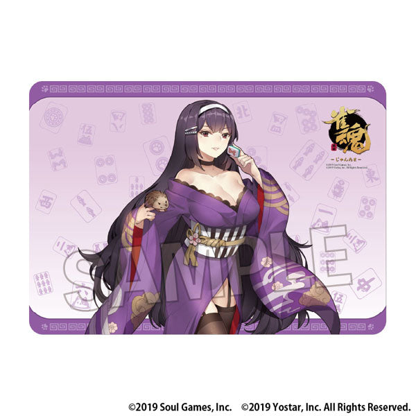 Jantama -Jong-soul- Illustration Playmat NT Miki Nikaido [PROOF] [Card Supplies]