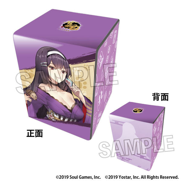 Jantama -Jantama- Illustrated Faux Leather Deck Case NT Miki Nikaido [PROOF][Card Supplies]