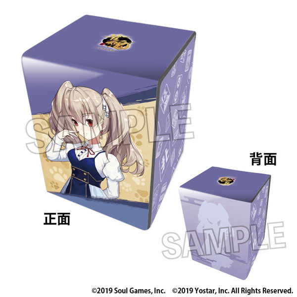 Jantama -Jantama- Illustrated Faux Leather Deck Case NT Zinnia [PROOF][Card Supplies]