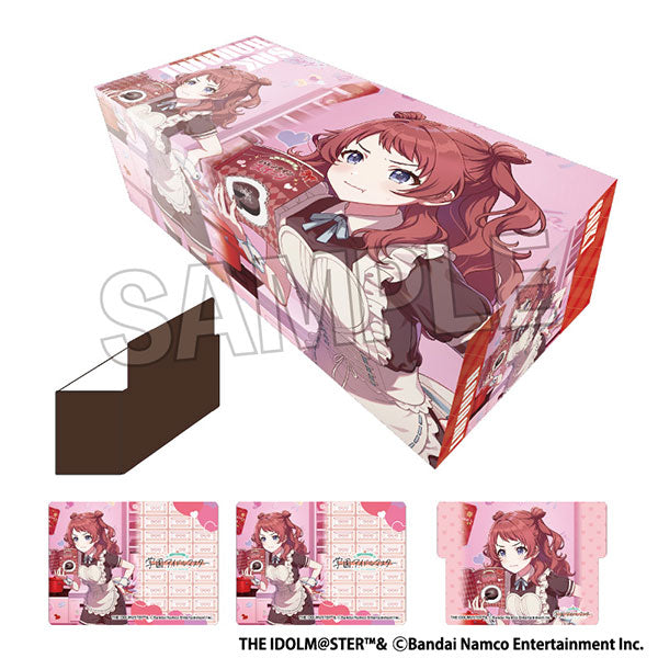 Gakuen Idolmaster Illustration Card Box NT Fighting My Way '25 Valentine Saki Hanami [PROOF] [Card Supplies]