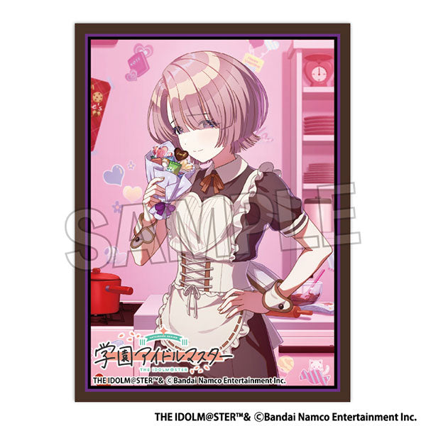 学園アイドルマスター イラストスリーブMAT Fluorite '25バレンタイン 有村麻央 [PROOF][カードサプライ]