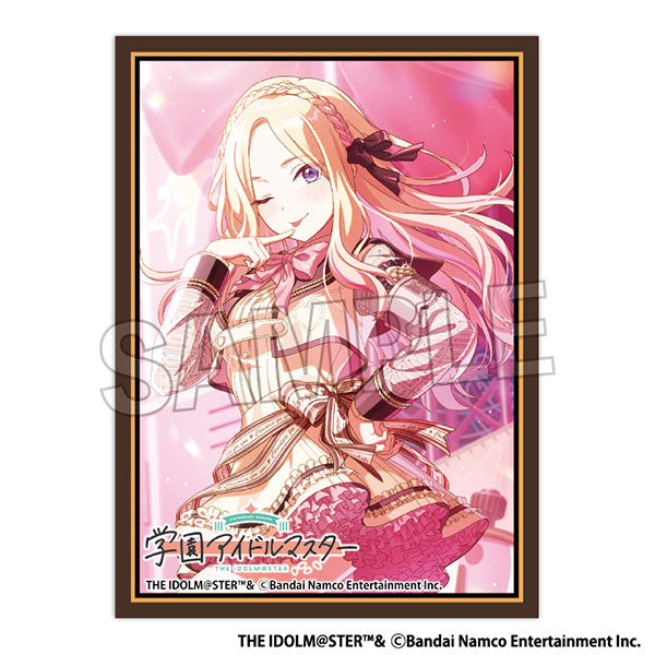 The Idolmaster Gakuen Illustration Sleeve MAT Happy Mille-feuille Sena Juo [PROOF][Card Supplies]