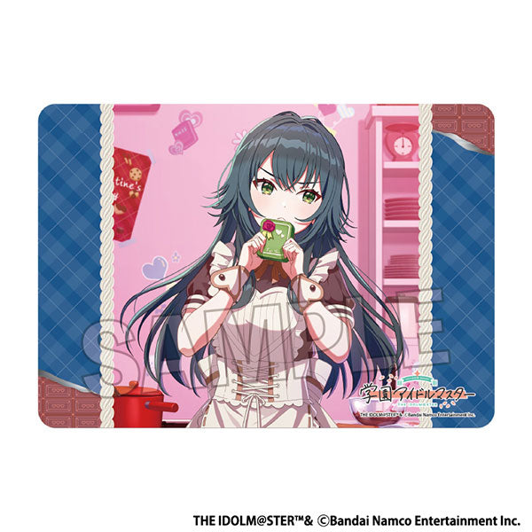 Gakuen Idolmaster Illustration Playmat NT Luna say maybe '25 Valentine's Day Tsumugi Tekka [PROOF] [Card Supplies]