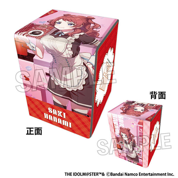 The Idolm@ster Gakuen Illustration Leatherette Deck Case NT Fighting My Way '25 Valentine Saki Hanakaze [PROOF][Card Supplies]