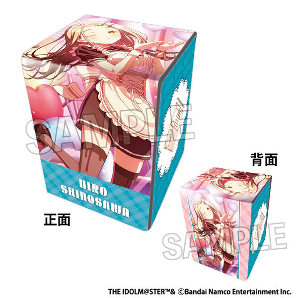 Gakuen Idolmaster Illustration Leather Deck Case NT Happy Millefeuille Hiro Sasa [PROOF] [Card Supplies]