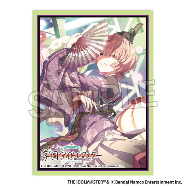 学園アイドルマスター イラストスリーブMAT 雪解けに 有村麻央 [PROOF][カードサプライ]