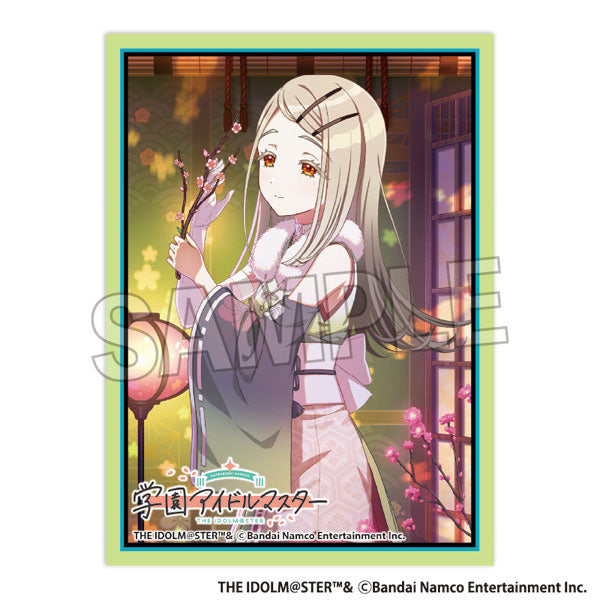 学園アイドルマスター イラストスリーブMAT 光景 '25ひな祭り 篠澤 広 [PROOF][カードサプライ]