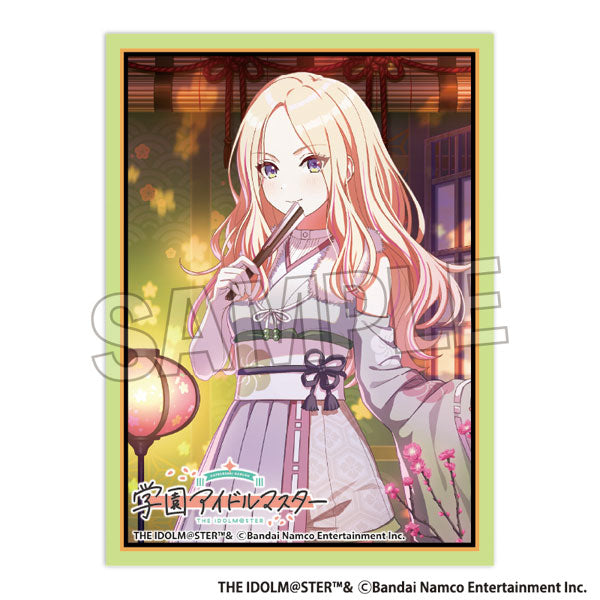 学園アイドルマスター イラストスリーブMAT 小さな野望 '25ひな祭り 十王星南 [PROOF][カードサプライ]