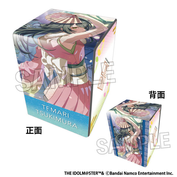 Gakuen Idolmaster Illustrated Synthetic Leather Deck Case - Tsukimura Temari in the Thaw [PROOF][Card Supplies]