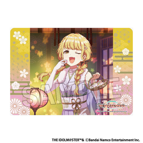 Gakuen Idolmaster Illustration Playmat NT World's Cutest Me '25 Hina Matsuri Kotone Fujita [PROOF] [Card Supplies]