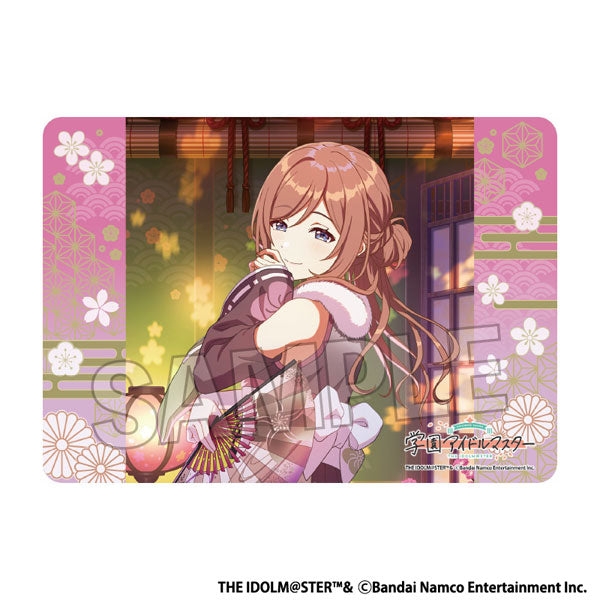 Gakuen Idolmaster Illustration Playmat NT clumsy trick '25 Hina Matsuri Hinazaka Rina [PROOF][Card Supplies]