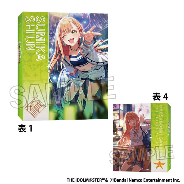 Gakuen IDOLM@STER 4-Pocket Card Binder NT Tame-Lie-One-Step Seika Shiun [PROOF] [Card Supply]