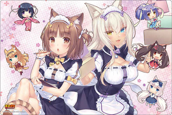 Bushiroad Rubber Mat Collection V2 Vol.1966 NekoPara Love Project "Azuki & Coconut" [Bushiroad][Card Supplies]