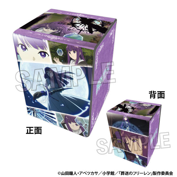 Frieren: Beyond Journey's End Anime Illustration Faux Leather Deck Case NT Fern ① [PROOF][Card Supplies]