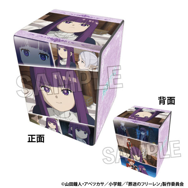 TV Anime Frieren: Beyond Journey's End Illustration Faux Leather Deck Case NT Fern ② [PROOF] [Card Supplies]