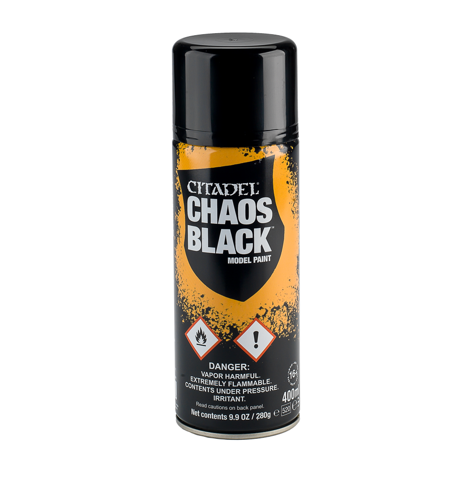 CHAOS BLACK SPRAY ケイオス・ブラックスプレー [ゲームズワークショップ][ミニチュアゲーム]