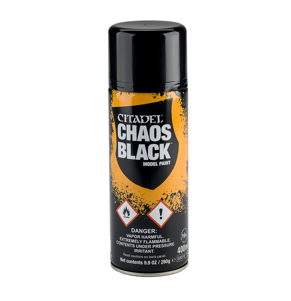 CHAOS BLACK SPRAY ケイオス・ブラックスプレー [ゲームズワークショップ][ミニチュアゲーム]